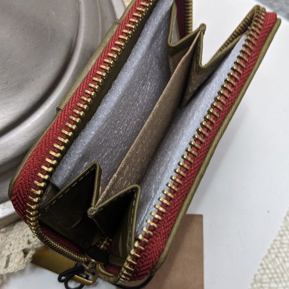 margot Genuine leather dana small zip around wallet - Picture 10 of 12